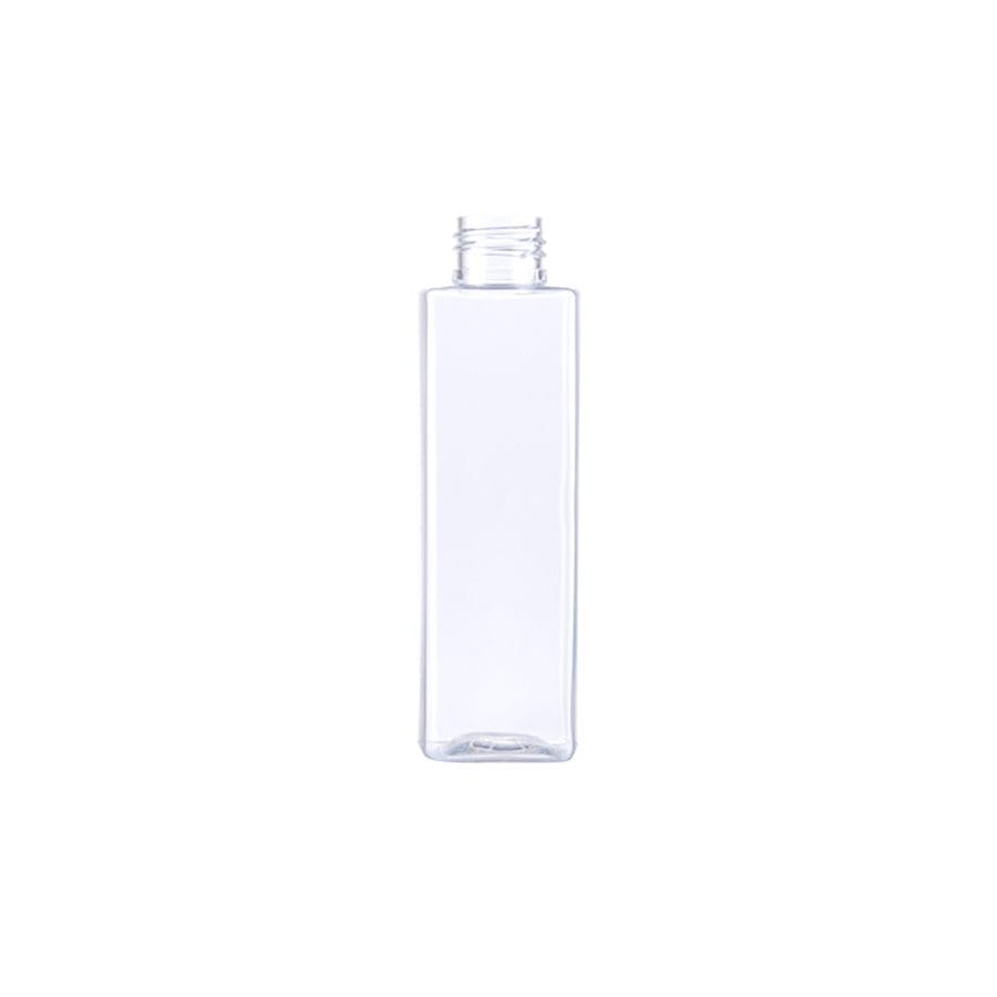 Boca 100 ml prozirna, pravokutna PET, 20/410
