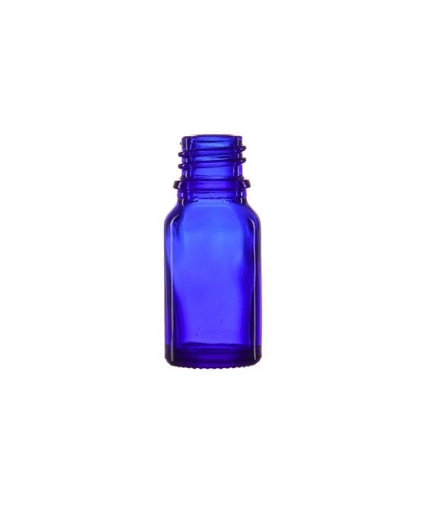 Boca staklena Stella 10 ml, plava, DIN 18