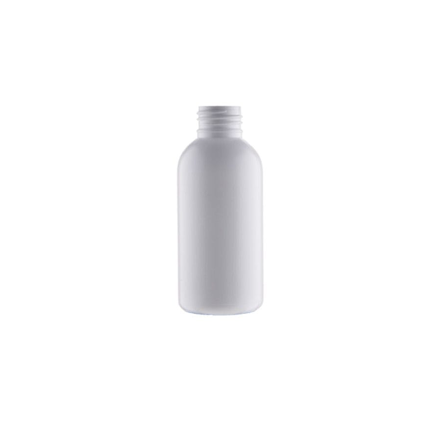 Boca 100 ml, bijela, recikl. RHDPE, 24/410