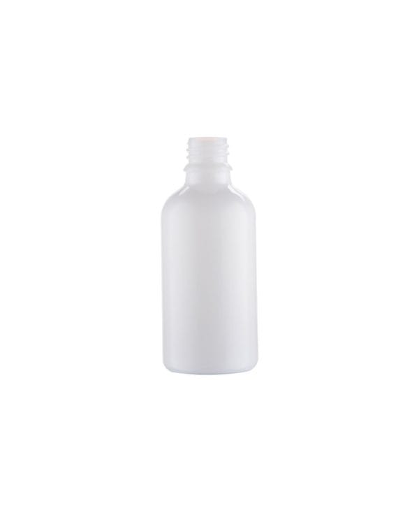 Boca staklena Stella, 50 ml, bijela, DIN 18