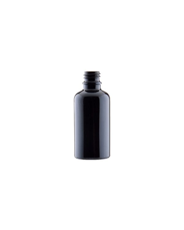 Boca, 100 ml, staklo, crna, DIN 18
