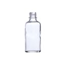 Boca staklena Stella, 100 ml, prozirna, DIN 18