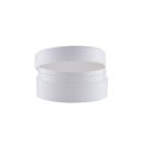 Poklopac bijeli mat 50ml, 100ml PP