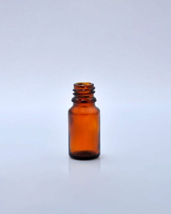 Boca staklena Stella, 10 ml, smeđa, T3, DIN 18